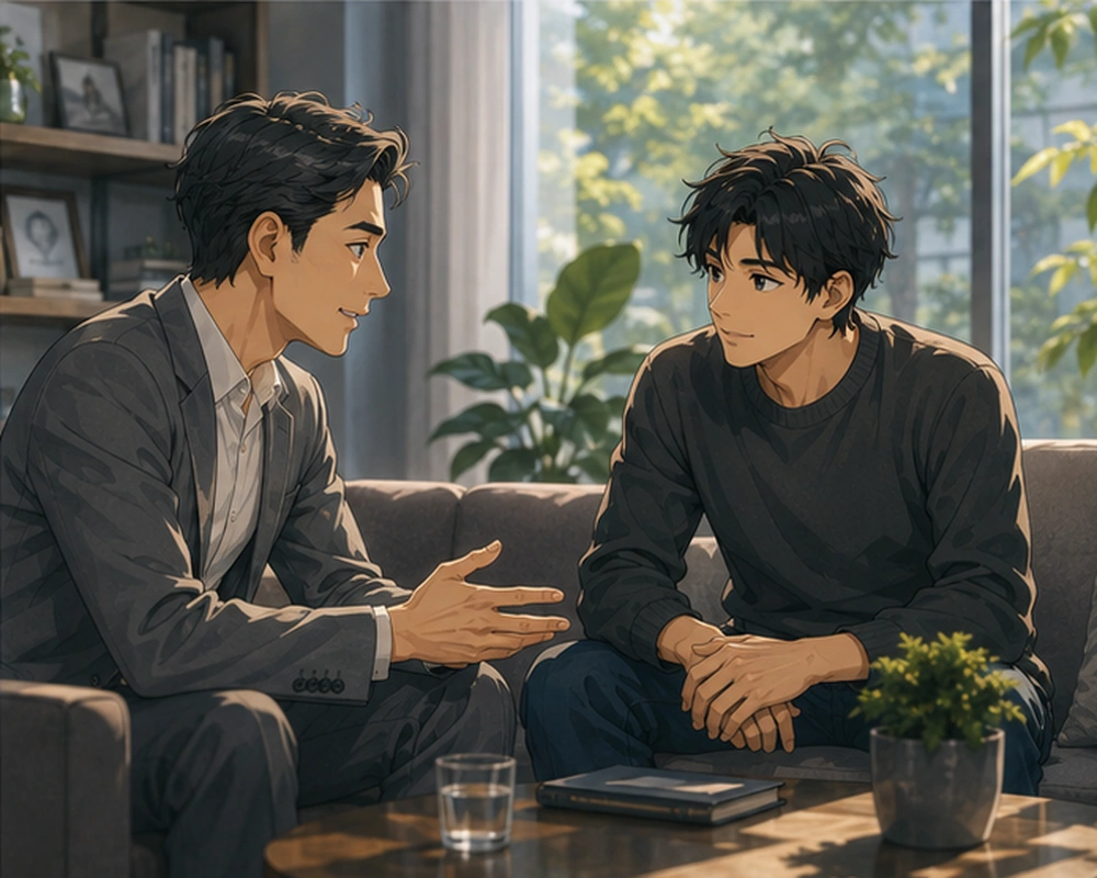 Mirroring — An adviser learns that Theo supports local sports and worries about retirement.
